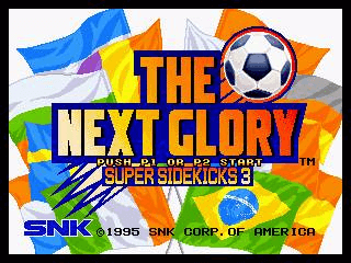 Super Sidekicks 3 screenshot 4 for Neo Geo CD